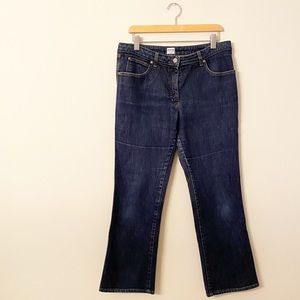 Armani Collezioni Blue Straight Leg Jeans Size 12